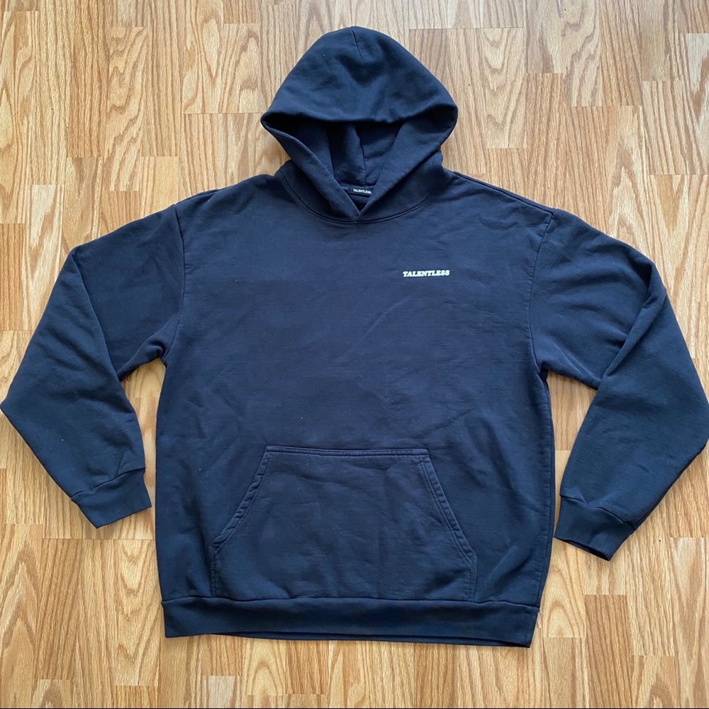🔥🔥TALENTLESS WASH YOUR HANDS EVENING BLUE HOODIE - Picture 4 of 11
